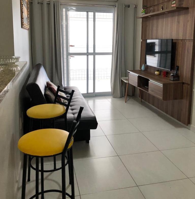 Apto Com Sacada Gourmet Vista Mar 프라이아 그란데 외부 사진